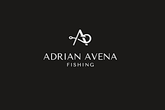 design looking professional bass fisherman logo