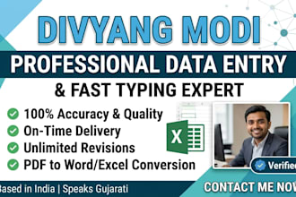 typing job and copy paste work