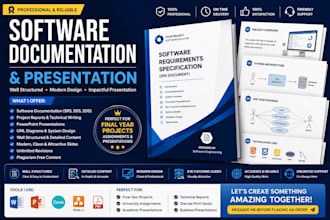 create stunning software documentation and presentation