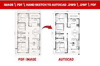 make architectral drawing in autocad and revit