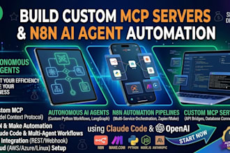 build custom mcp claude code openclaw n8n ai agent automation