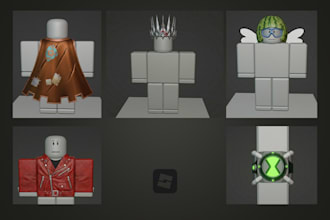 create custom roblox ugc accessories and avatar