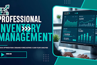 do inventory management, cash flow forecasting, and cogs optimization
