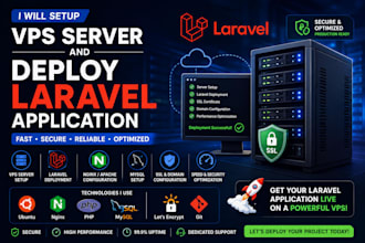 deploy laravel application on vps server professionally