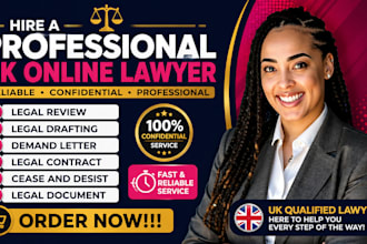 prepare professional legal correspondence, notices,  opinion and demand letters