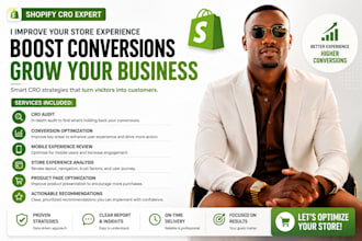 shopify cro, increase shopify conversion with conversion rate optimization