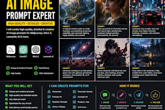 create high quality ai image prompts