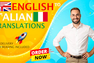 personally translate english to italian with proofreading