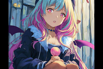 create unique anime fan art and stunning digital