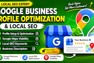 optimize your business profile for local SEO and google maps ranking