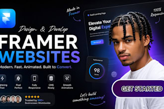 design framer landing page figma to framer template framer animation bug fixing