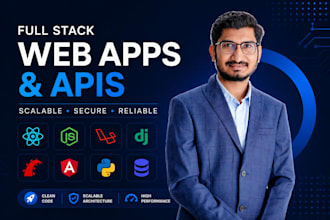 develop scalable full stack web apps and apis