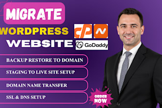 wordpress migration, backup, restore, transfer, clone or move wordpress site