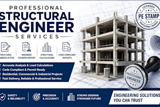 structural engineer letter, engineer stamped report, structural  engineer report