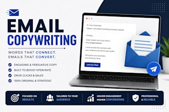 write cold email copywriting and sequences for any business