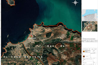 je vais concevoir des cartes sig précises avec arcgis