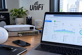 setup and configure ubiquiti unifi network, controller, aps and switches
