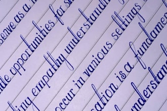write anything with my beautiful handwriting