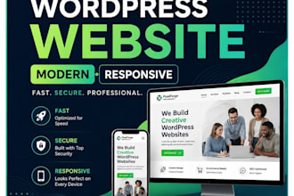 design word press websites for business blogs ecommerce and service sites