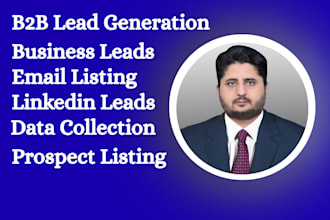 b2b lead generation, targeted business leads and email list building