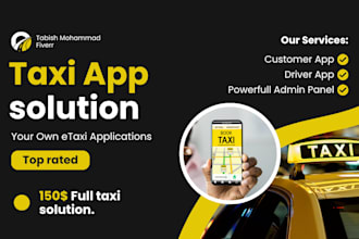 setup etaxi complete taxi booking solution
