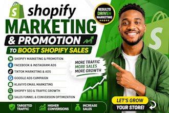 do shopify marketing and promotion to boost shopify sales