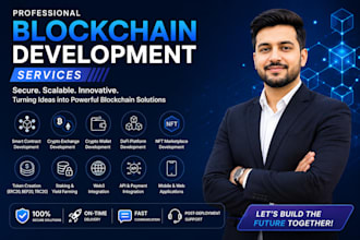 develop secure l1 l2 blockchain, crypto exchange and web3 solutions