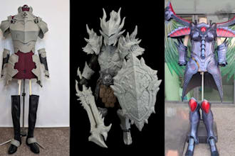3d cosplay costume creation, cosplay armor helmet design 3d armor 3d mask print