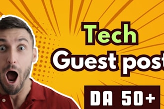 publish tech guest posts with do follow links