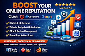 do clutch, goodfirm sortlist designrush, ORM management techbehemoth g2