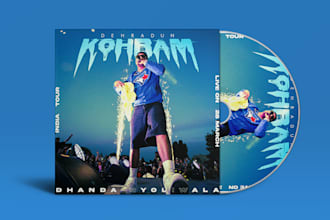 create custom album cover art for singles ep and mixtapes
