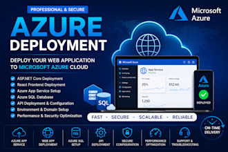 deploy web application to microsoft azure cloud