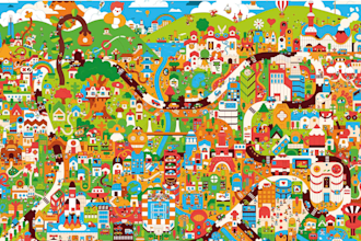 draw vector map illlustration, city map, event map, route or direction map