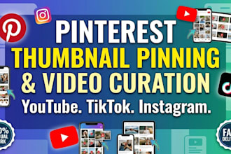 pin and curate your video thumbnails to pinterest