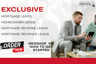 provide mortgage refinance, homeowner, mortgage reverse live transfer leads