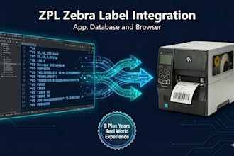 integrate zpl zebra label printing into your app or browser