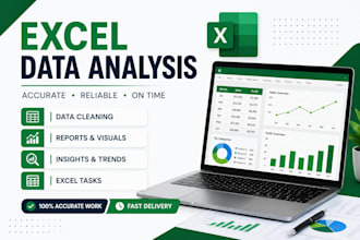 do excel data analysis and vi