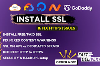 install SSL certificate, redirect http to https, SSL errors on domain cpanel