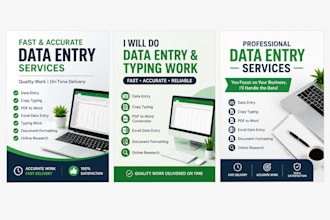 do fast and accurate data entry and typing work