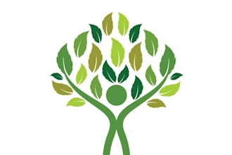 design modern awesome tree logo