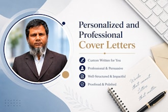 write a professional cover letter or a motivation letter