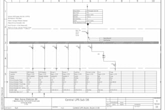 redraw your hand drawn electrical diagrams with cad drawings