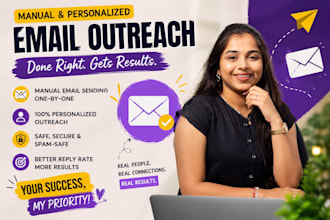 manually send personalized cold emails for b2b outreach