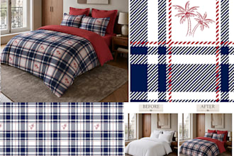 create custom bedding pattern designs