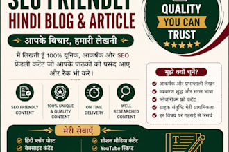 write engaging hindi youtube scripts