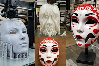 design 3d helmet print and paint 3d cosplay armor,3d mask 3d cosplay creation
