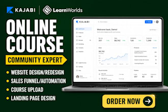 kajabi website design kajabi sales funnel kajabi  online course website kajabi