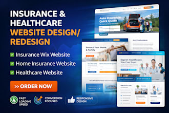 design insurance wix website home insurance website healthcare website redesign