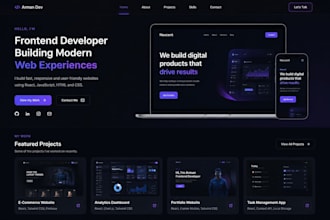 build responsive react website