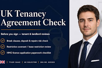check your tenancy agreement before you sign, UK landlord contract, hmo help